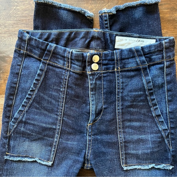 Rag & Bone “Denny” High-rise skinny ankle jean size 24 - Picture 2 of 8